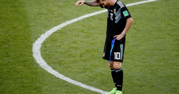 Foto: Messi no tuvo un buen debut en el Mundial de Rusia 2018. (Reuters)