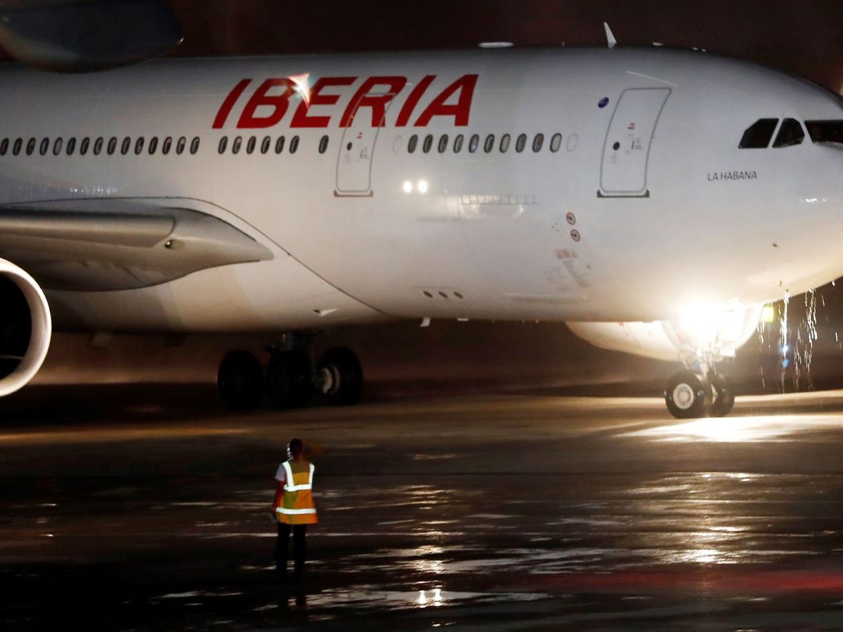 Foto: Avión de Iberia, en una imagen de archivo. (EFE)