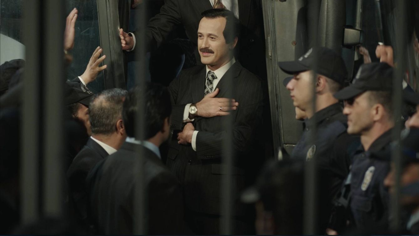 La encarcelación de Erdogan, uno de los momentos clave del largometraje