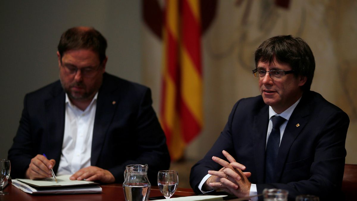 El Gobierno: "Puigdemont y Junqueras quedan descalificados para después del 1-O"