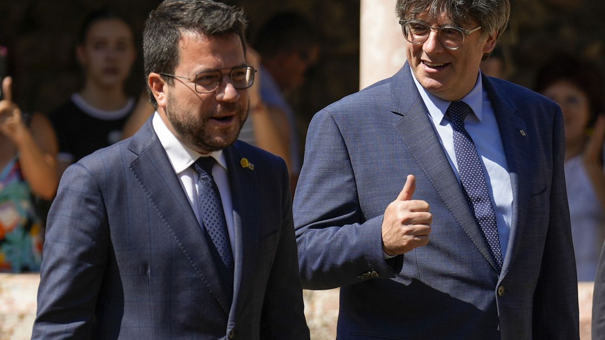 Puigdemont rechazó la oferta de Aragonès de negociar juntos la investidura de Sánchez