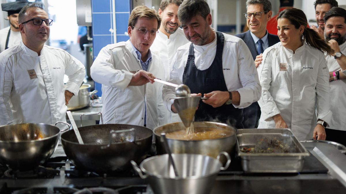 Dulce Navidad y un menú de estrella Michelín para 2.000 personas desfavorecidas de Madrid