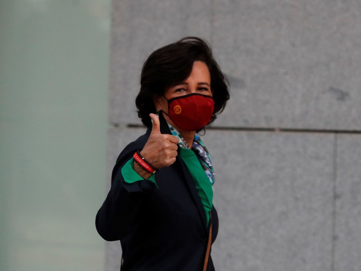 Foto: Ana Botín, presidenta de Banco Santander. (Juan Carlos Hidalgo/EFE)