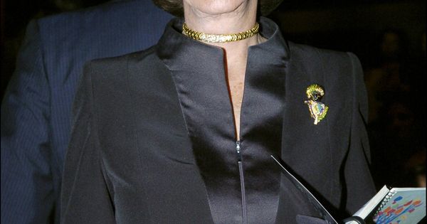 Foto: Amante de la moda, Aline Griffith no se perdía una edición de Cibeles. Aquí, en 2006.