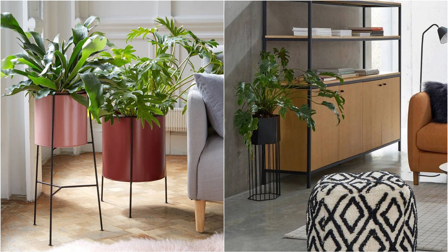 Maceteros estilosos para decorar tu casa con plantas de La Redoute. (Cortesía)