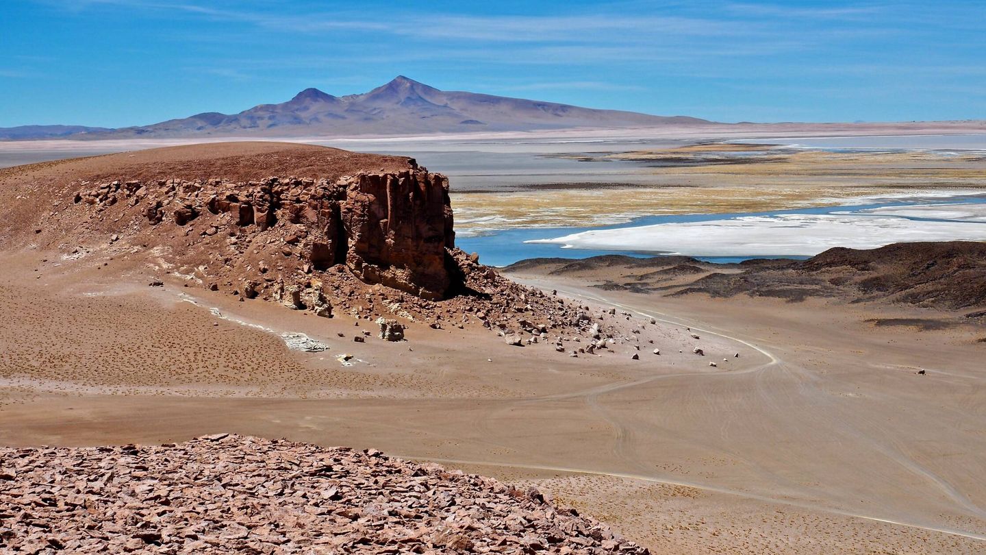 Desierto de Atacama en su estado no-contaminado. 
