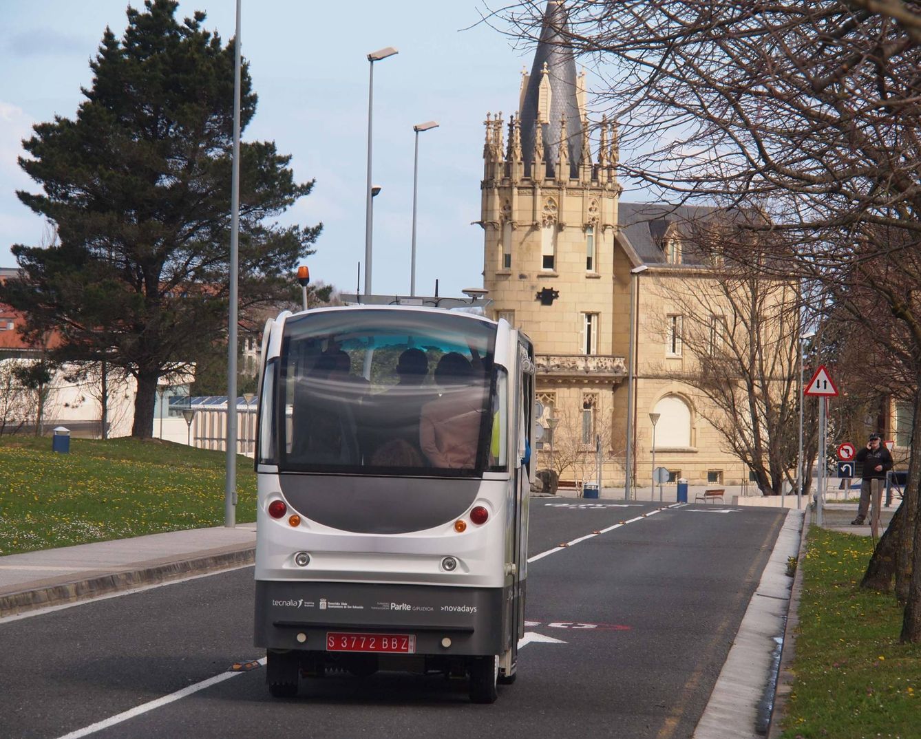 El autobús autónomo forma parte del proyecto CityMovil2.