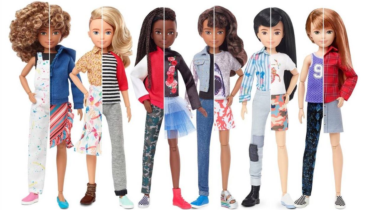 De Barbie al 'gender-inclusive': Mattel lanza su línea de muñecos "de género inclusivo"