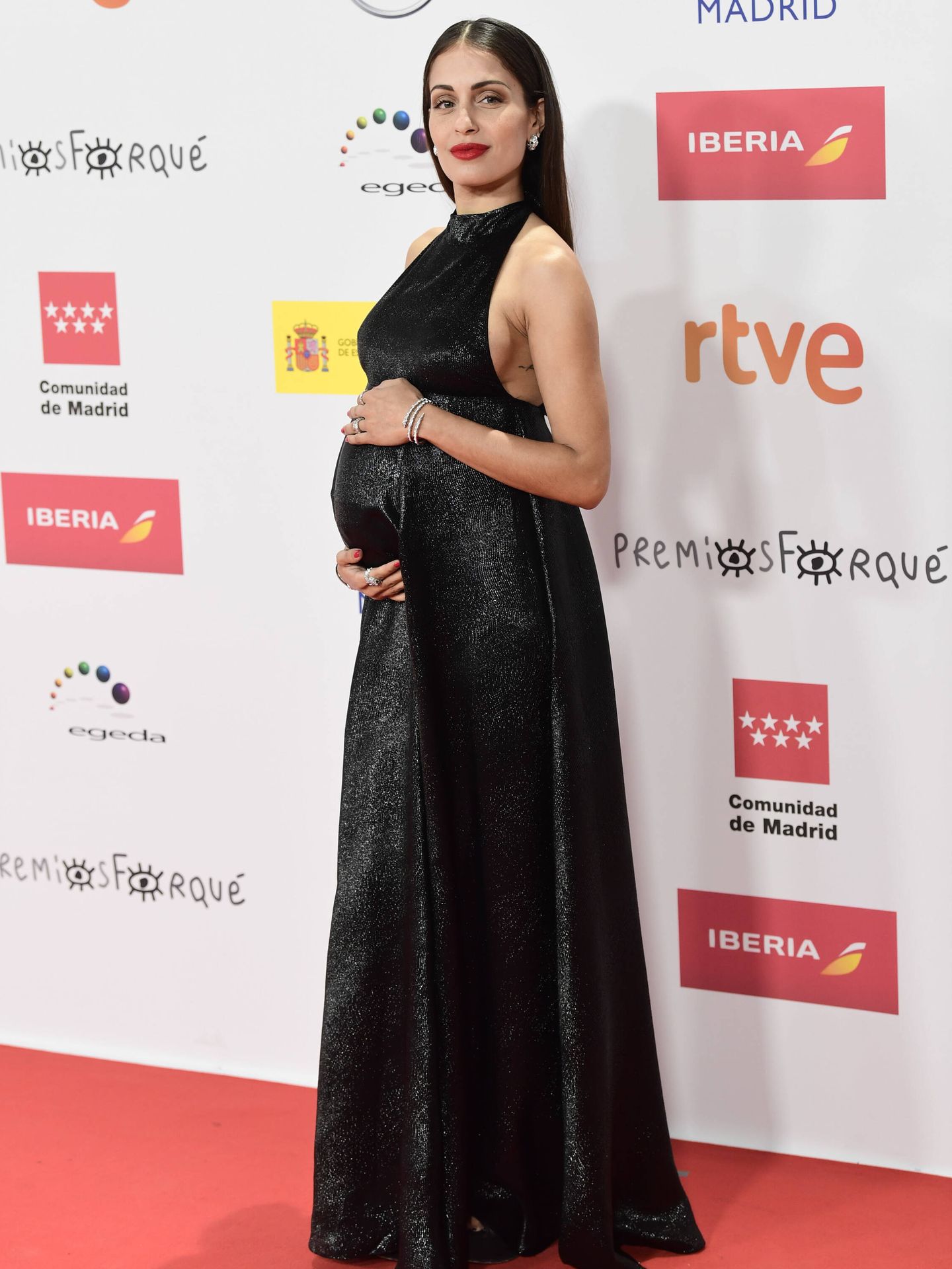 Hiba Abouk en los Premios Forqué. (LP/José Gegundez)