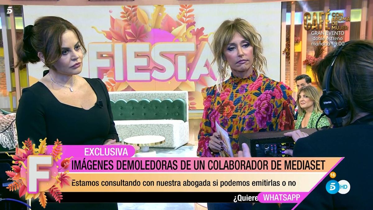 El programa de Emma García censura unas comprometidas imágenes de Rafa Mora