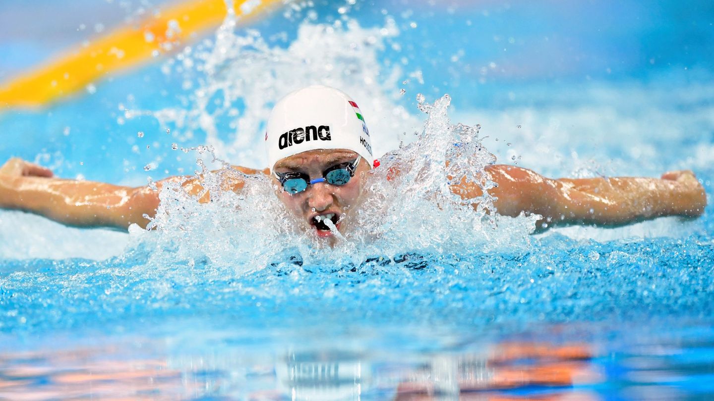 Katinka Hosszu, estrella de la natación mundial. (Reuters) 
