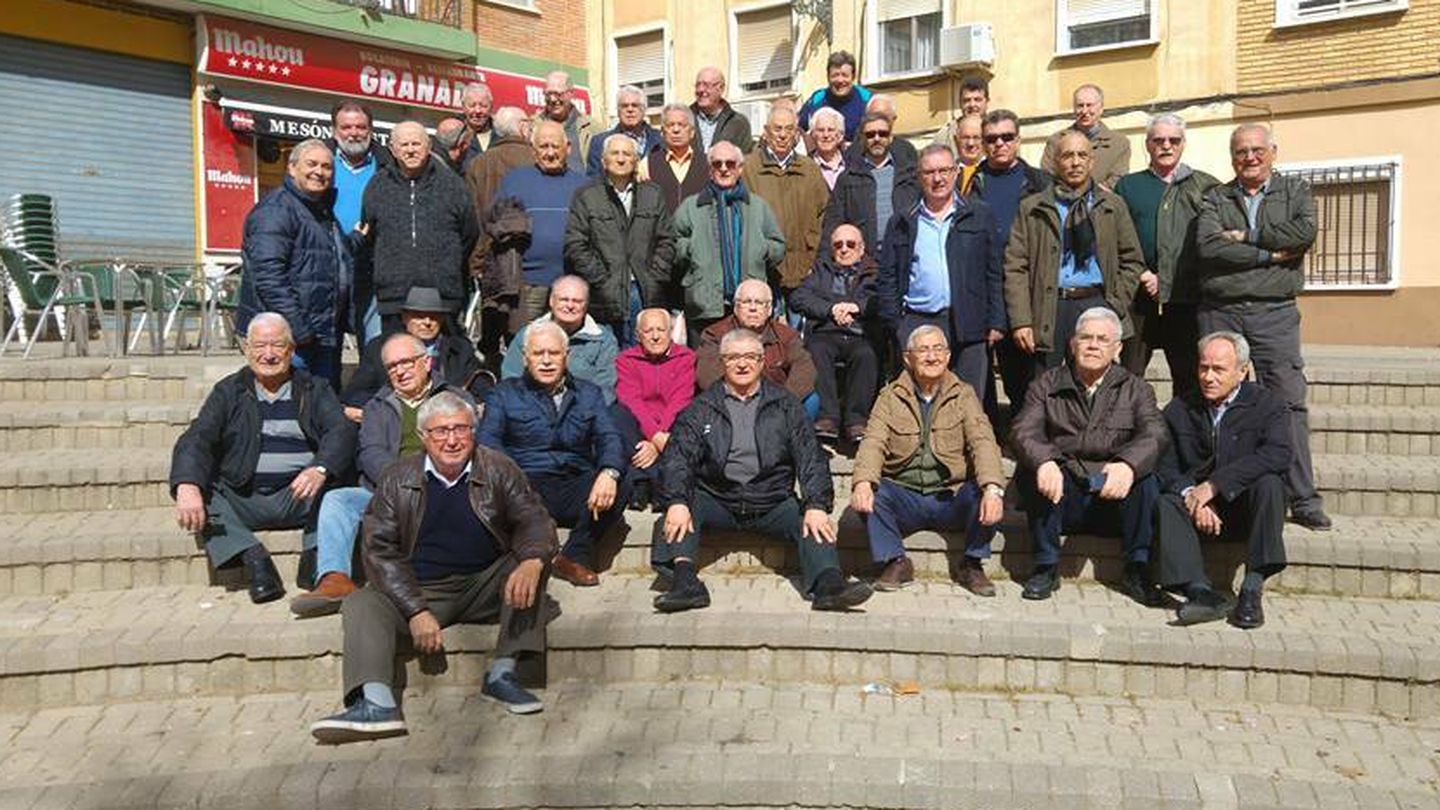 Reunión de antiguos trabajadores Cervezas El Turia. (Emilio Solo)