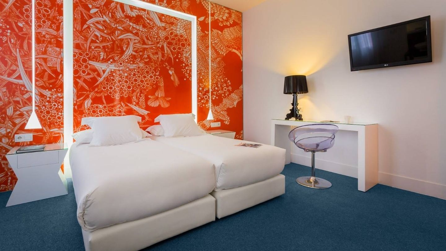 Imagen de una habitación del hotel Room Mate Mario, en Madrid. (Room Mate Mario)