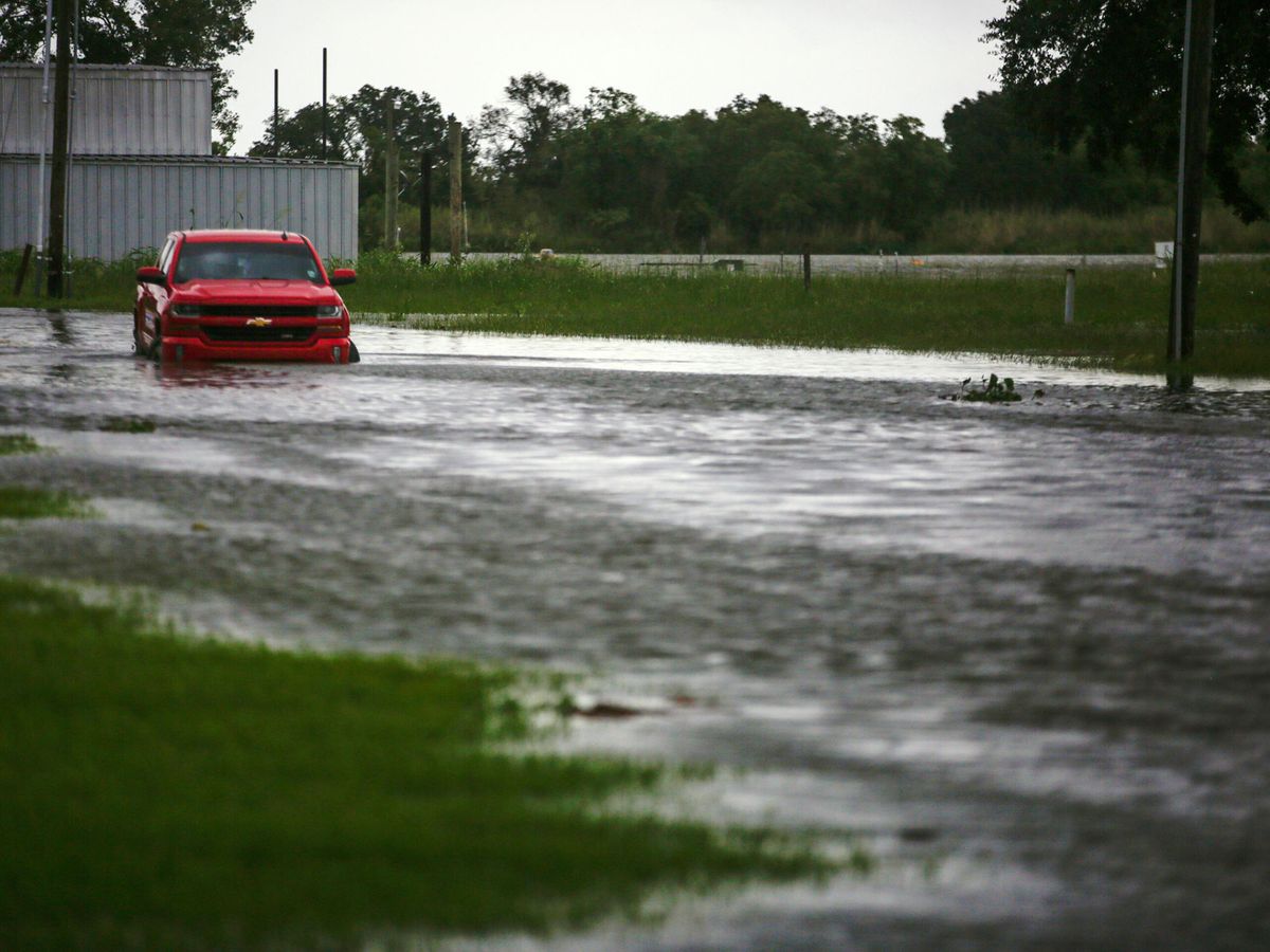Foto: Luara a su paso por Louisiana. (Reuters)