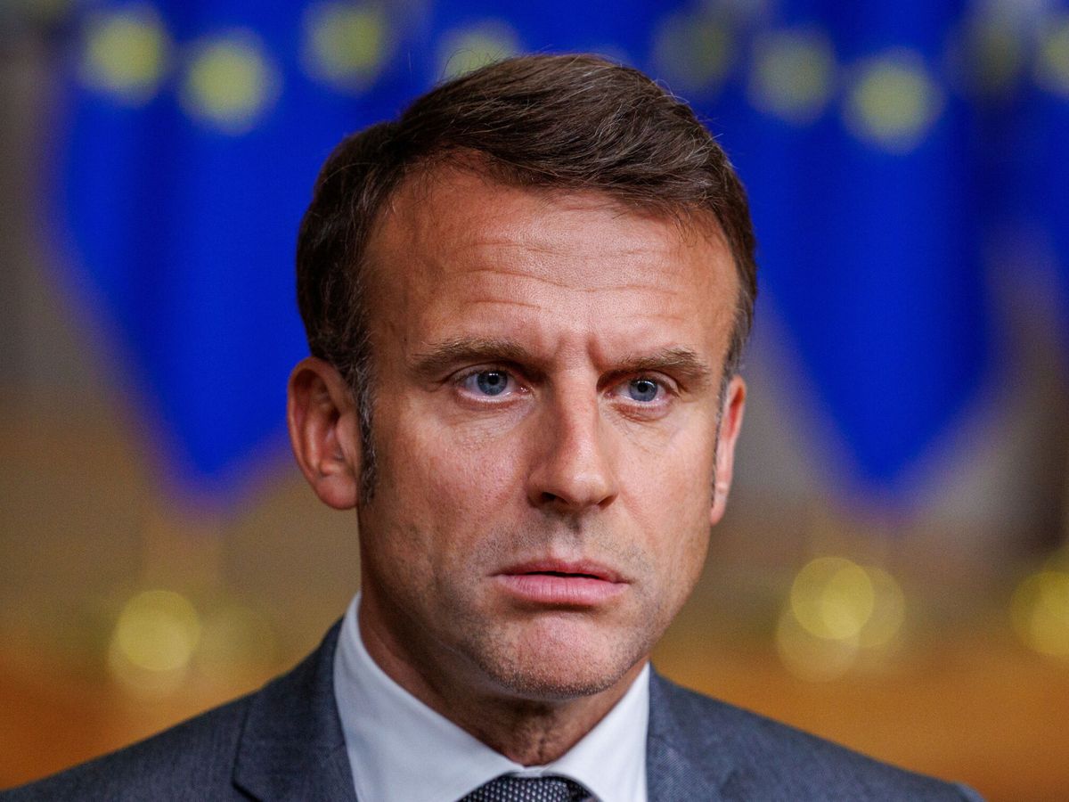 Foto:  El presidente francés, Emmanuel Macron. (EFE/EPA/Olivier Matthys)