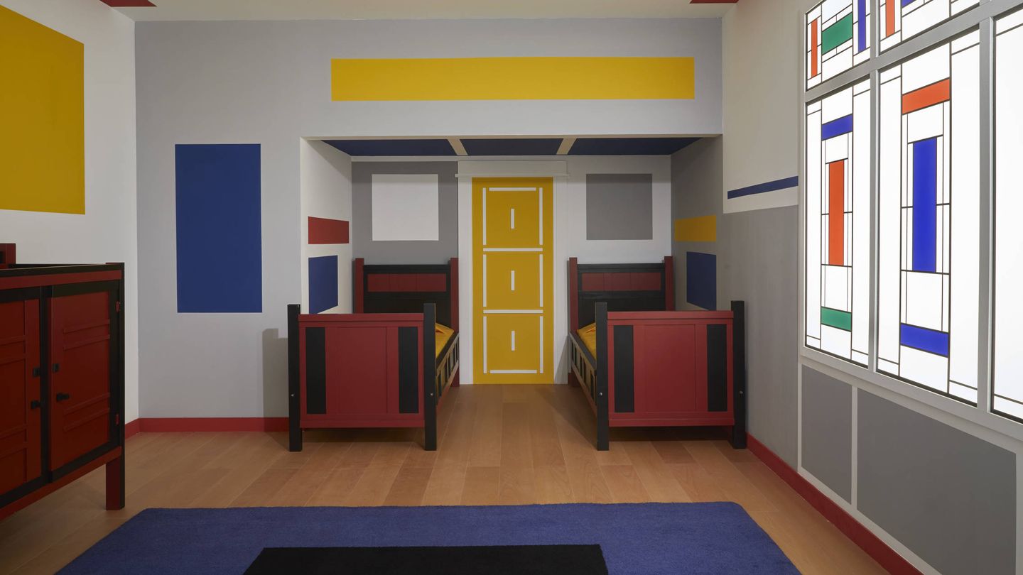 La habitación para niños creada en 1919
