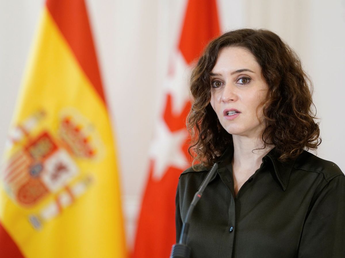 Foto: Isabel Díaz Ayuso, presidenta de la Comunidad de Madrid. (EFE)