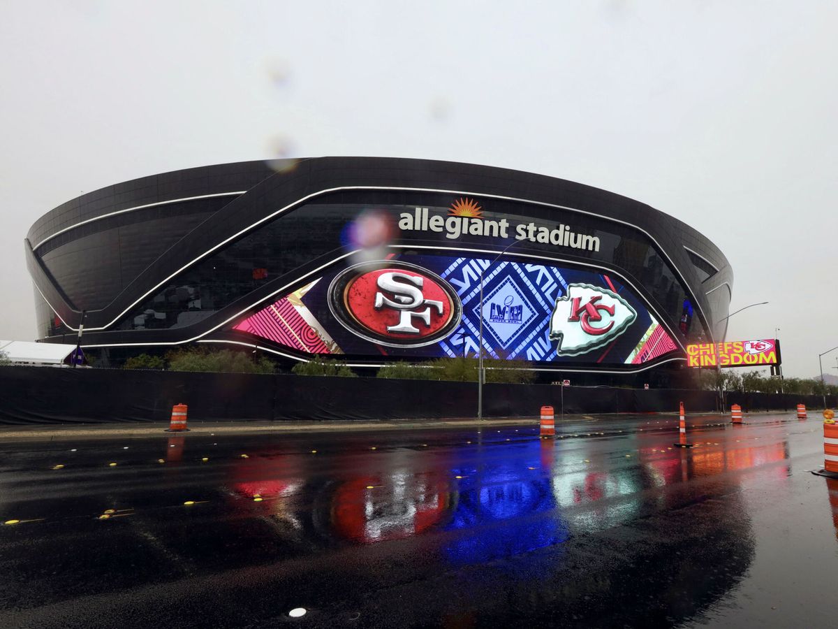 Foto: El Allegiant Stadium será el lugar en el que se lleve a cabo el partido (REUTERS/Maria Alejandra Cardona)