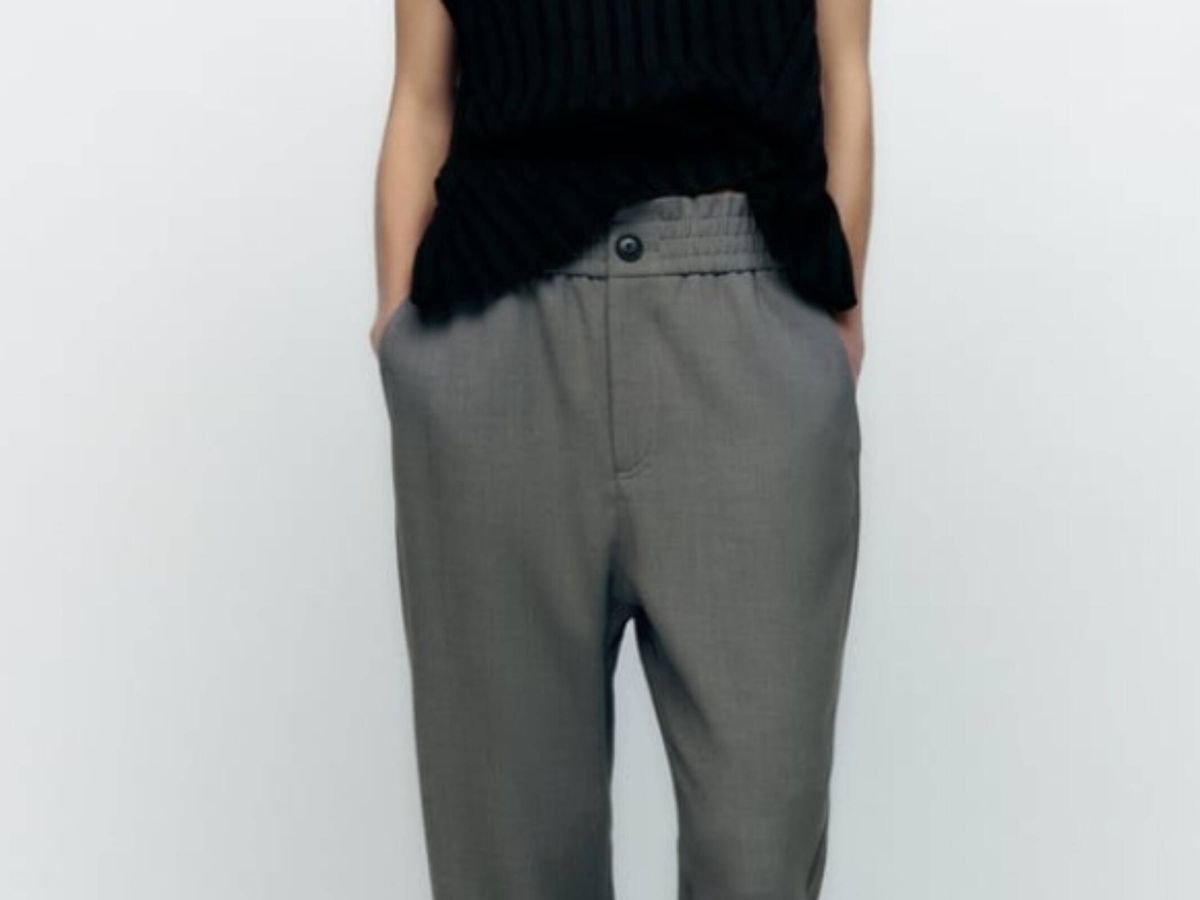 Foto: Descubre el nuevo pantalón de Zara, ideal para la oficina. (Cortesía)