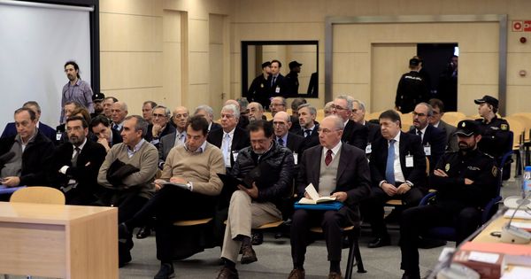 Foto: Banquillo de los acusados del caso Bankia. (EFE)