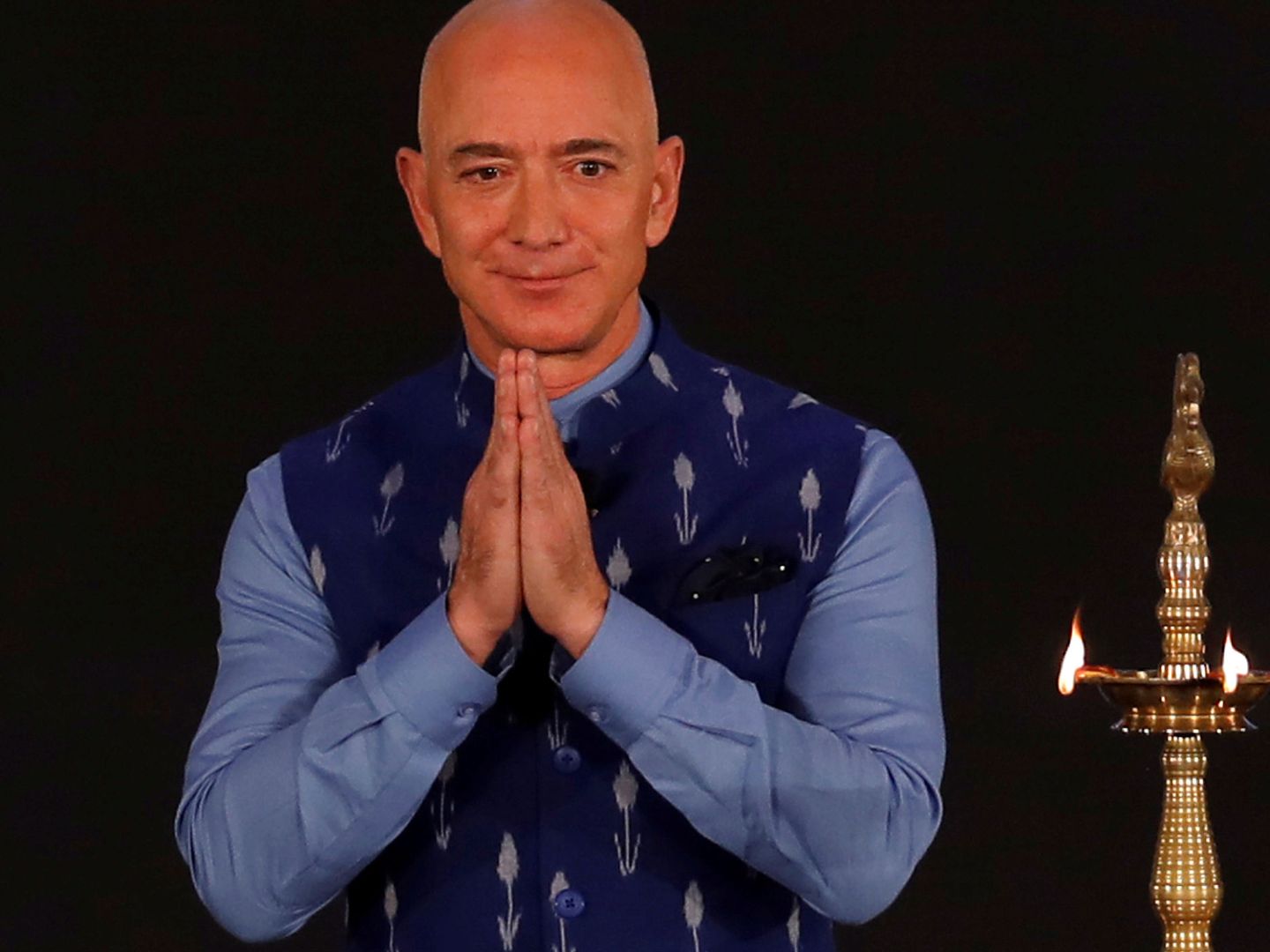 Jeff Bezos, en un evento de Amazon. Foto: REUTERS Anushree Fadnavis 