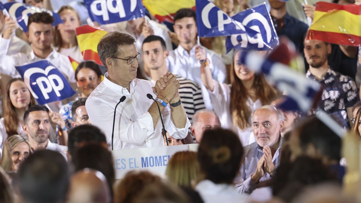 Feijóo se crece en busca de una victoria 'a la andaluza' y asegura que Sánchez "no aspira a ganar, solo a gobernar"