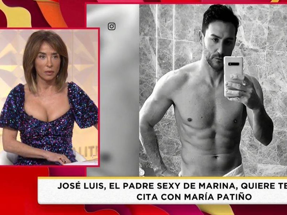 Foto: La presentadora María Patiño. (Mediaset España)