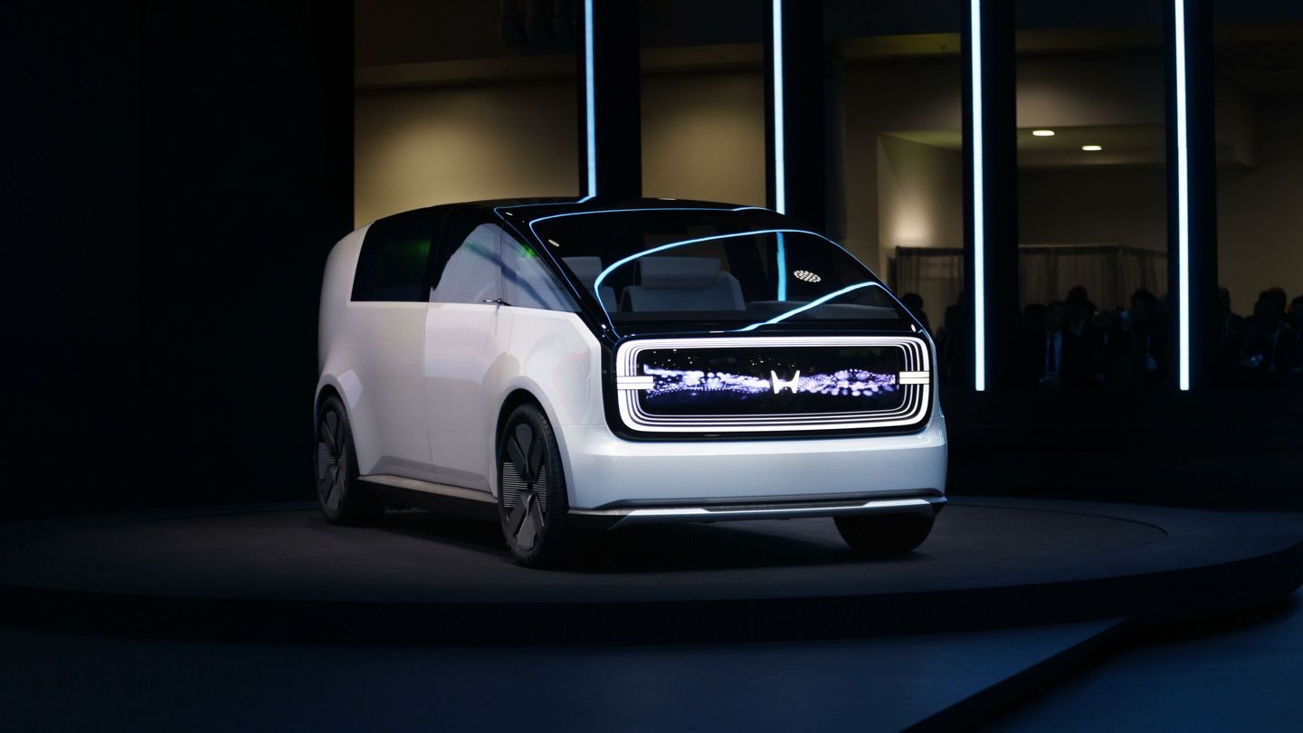 El nuevo coche eléctrico 'Space-Hub', de Honda. (Reuters)