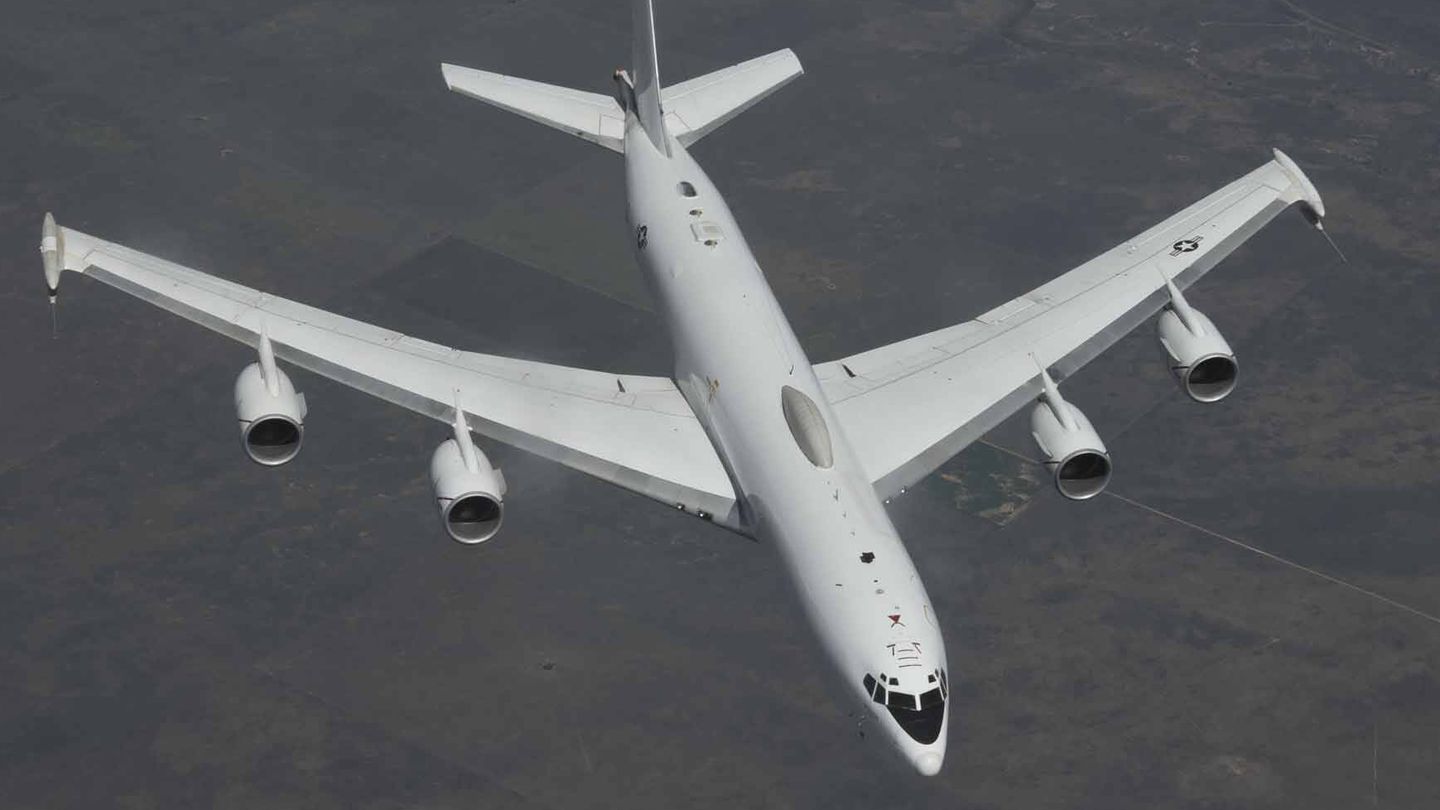 El Boeing E-6 Mercury diseñado para transmitir órdenes a la tríada nuclear americana (US Navy)