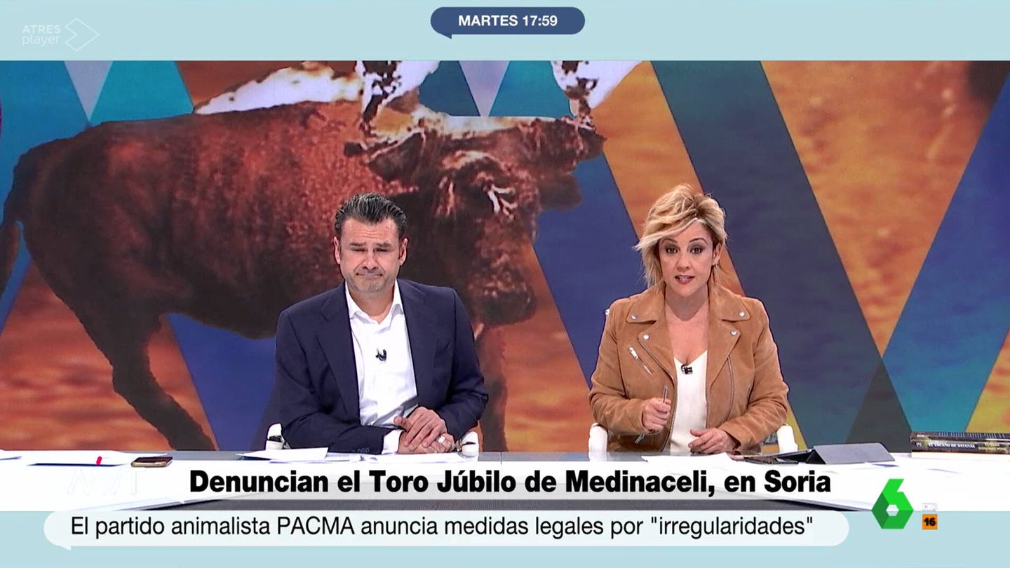 Iñaki López y Cristina Pardo. (Atresmedia)