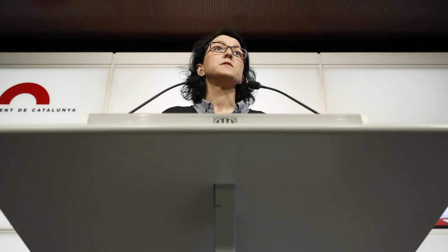 Eva Granados, portavoz parlamentaria del PSC, este 25 de enero. (EFE)