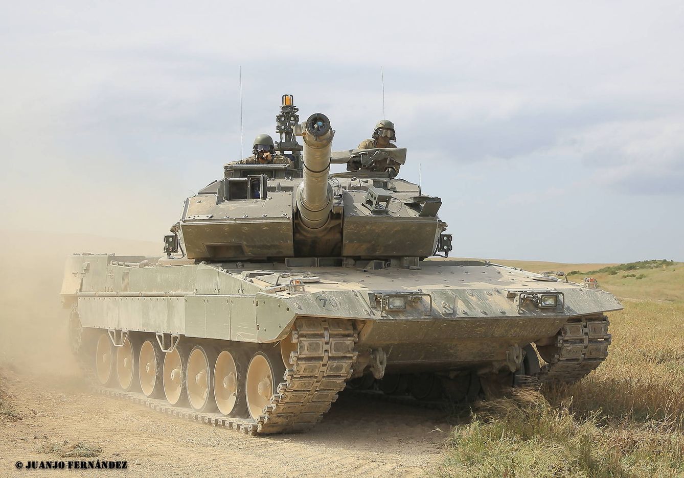 Carro de combate Leopardo 2E. Brigada Guadarrama XII. (Juanjo Fernández)