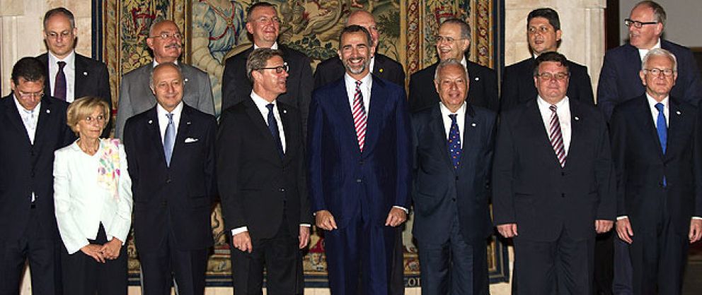 Foto: El Príncipe analiza el futuro de Europa con los ministros de Exteriores de la UE