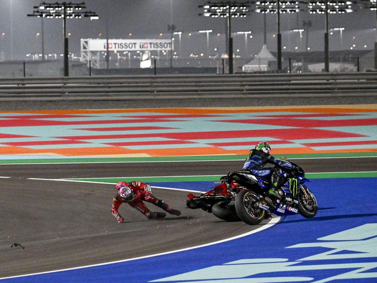 Foto: Aleix Espargaró en el pasado Gran Premio de Qatar.  (Studio Milagro / DPPIAFP7)
