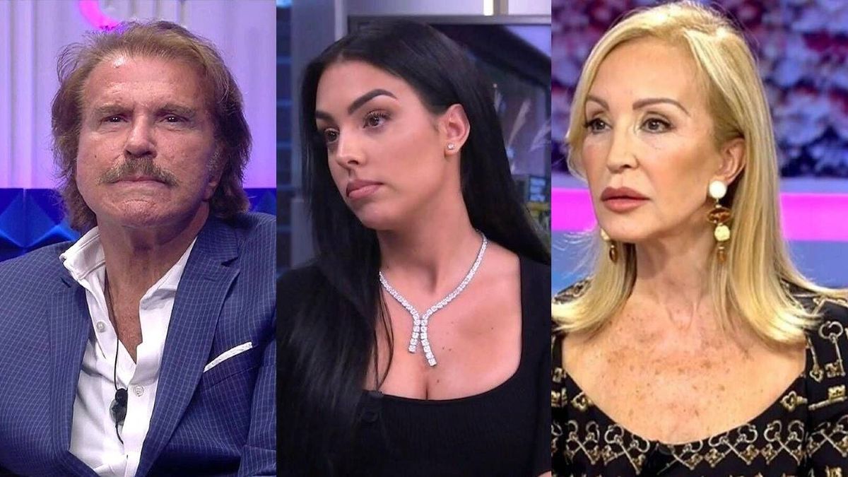Georgina Rodríguez, Carmen Lomana y Bigote Arrocet, "vetados" por Mediaset en todos sus programas