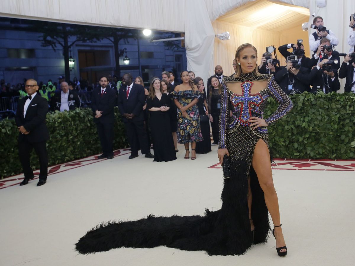 Foto: Jennifer Lopez en la gala MET. (Imagen: Reuters)