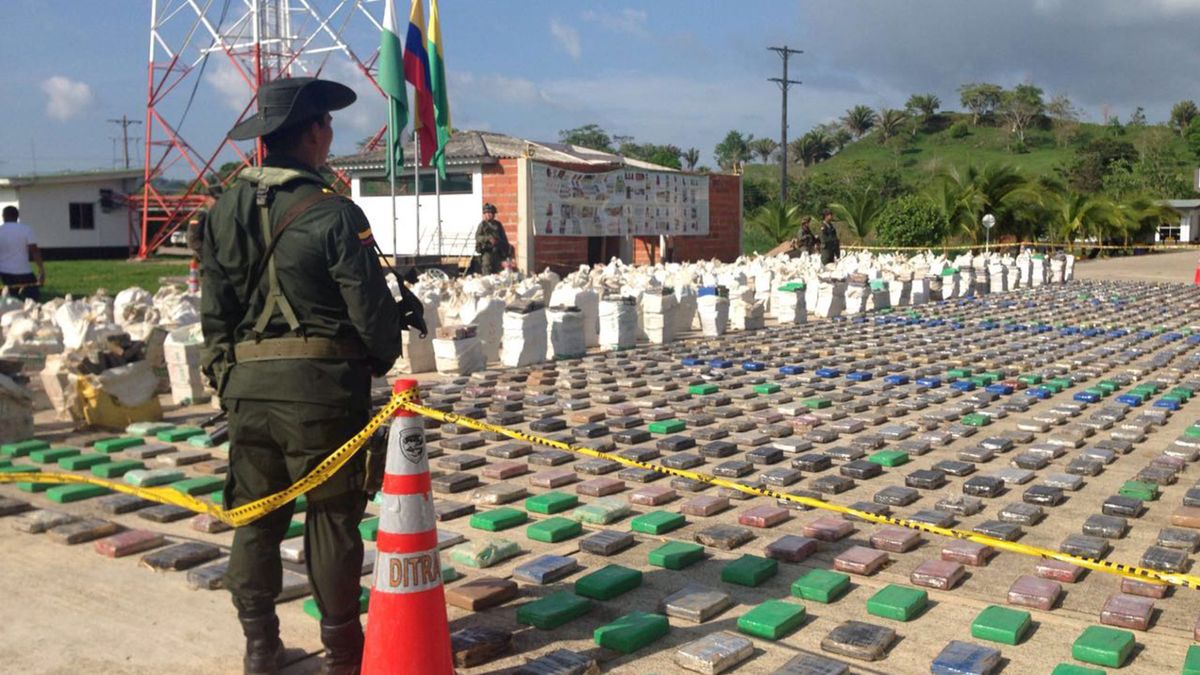 Incautan en Colombia el cargamento de cocaína más grande de la historia: 8 toneladas