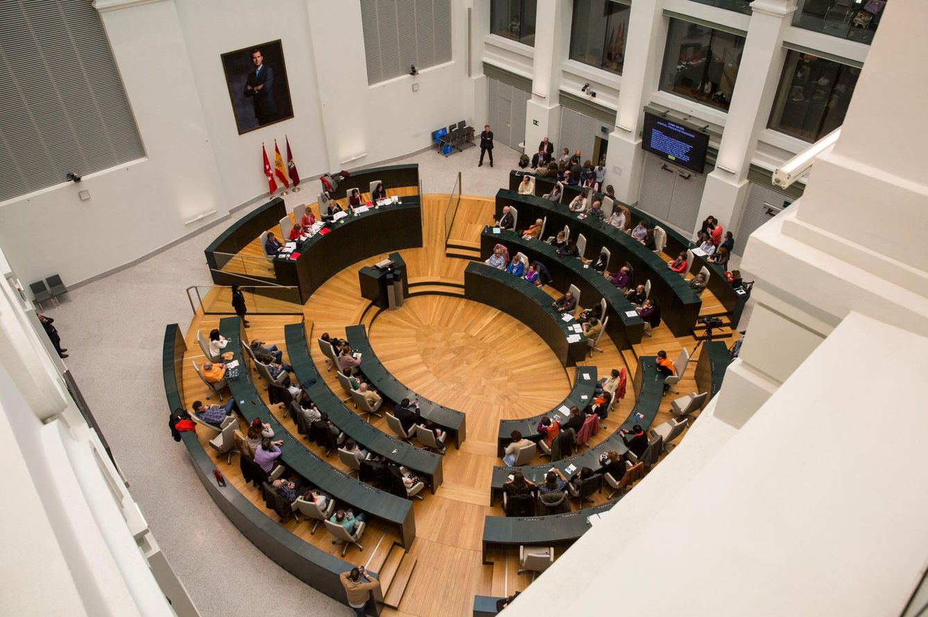 Pleno del Ayuntamiento de Madrid. (EFE)
