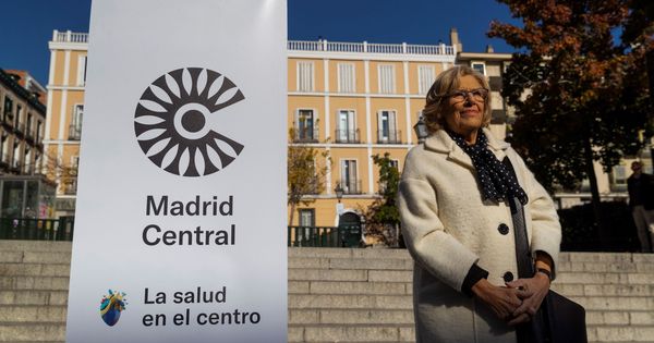 Foto: El Ayuntamiento anula 6.602 multas en Madrid Central por un error. (EFE)