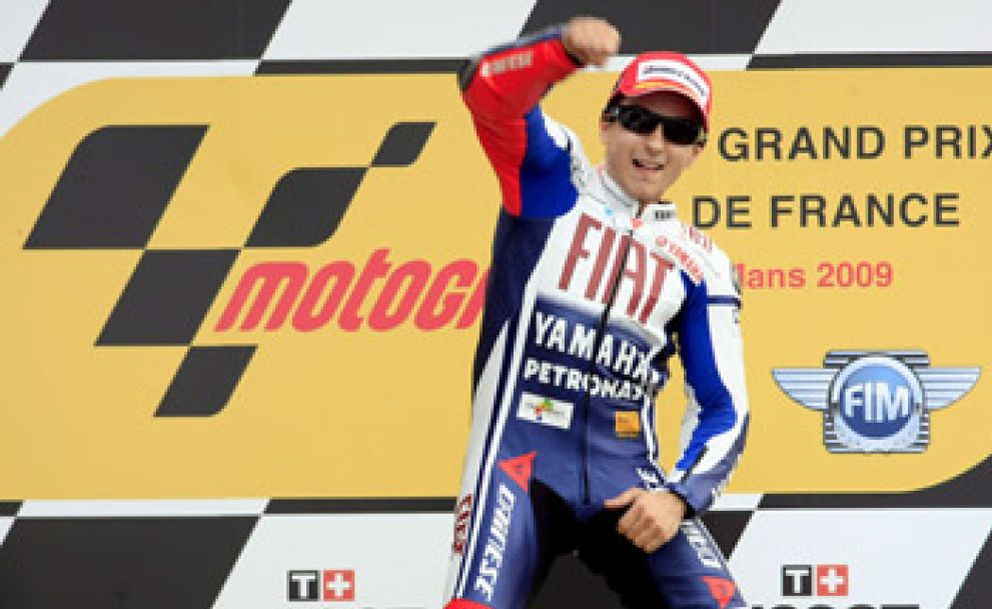 Foto: Jorge Lorenzo, ganador del Gran Premio de Francia