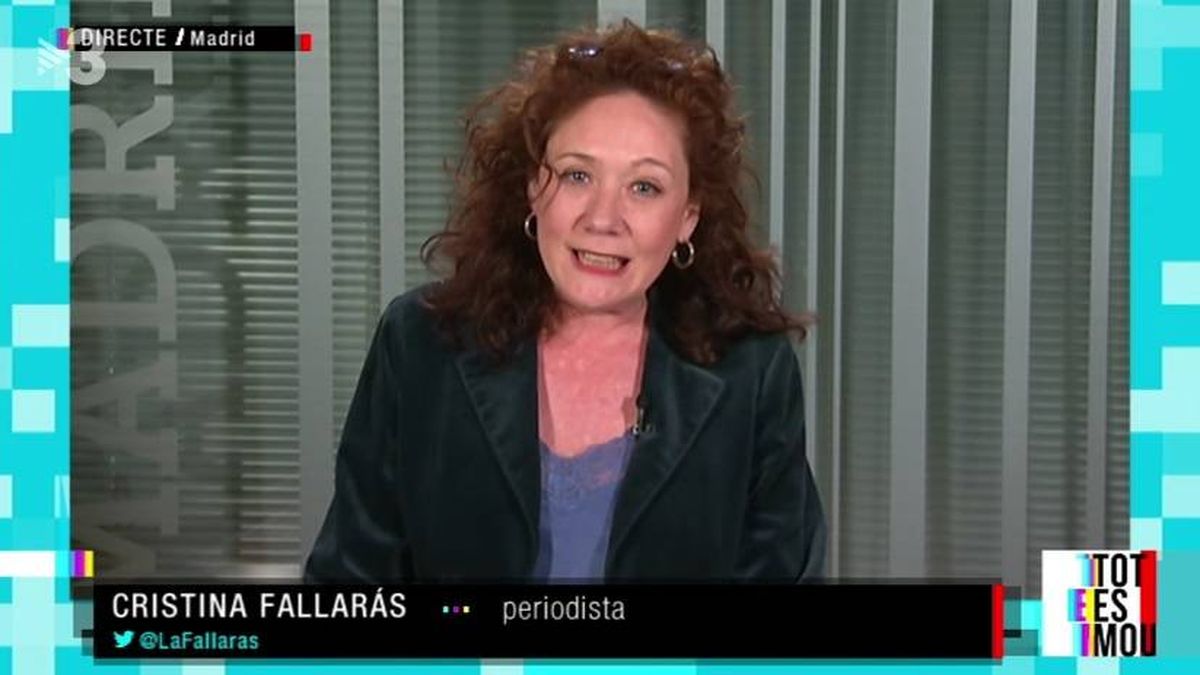 Cristina Fallarás atiza al independentismo por abuchear a Ada Colau: "Bárbaros"