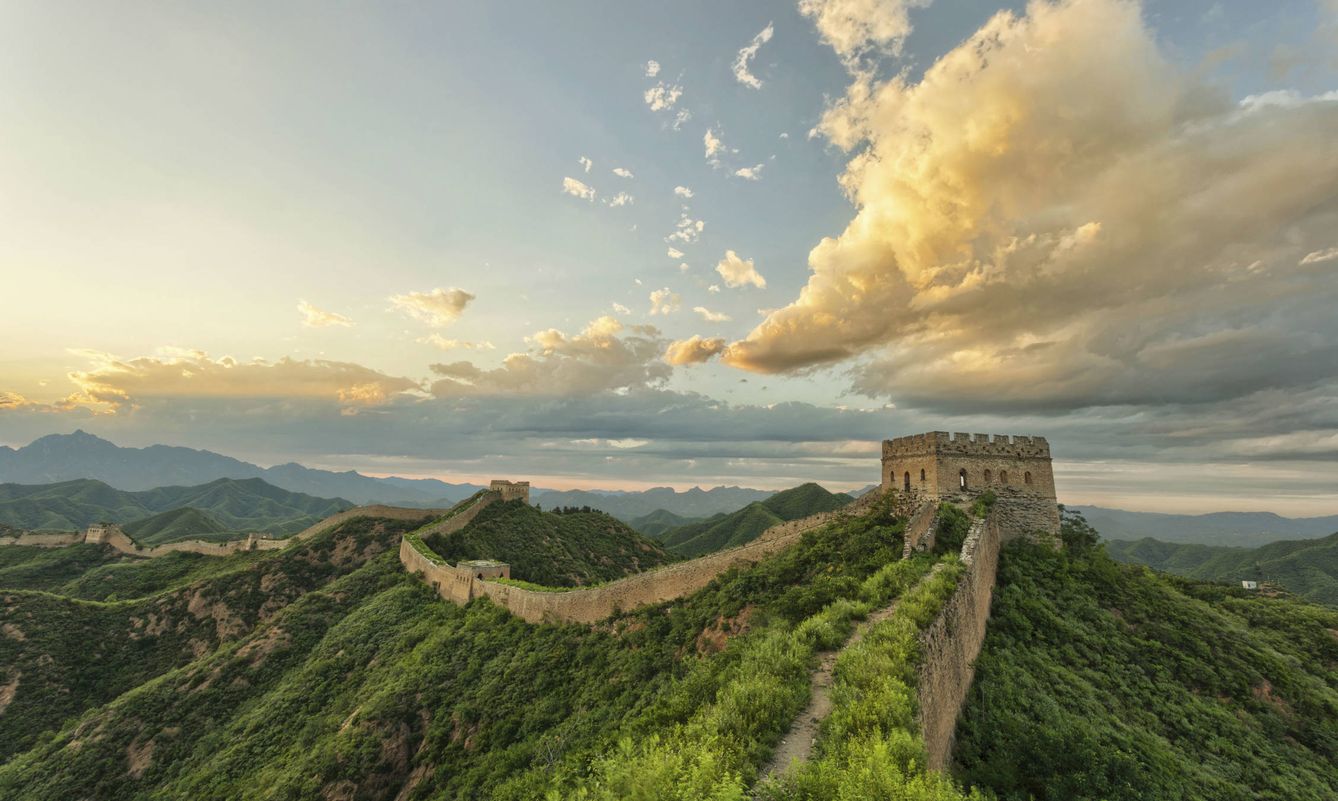 Imagen de la impresionante Gran Muralla china. (iStock)
