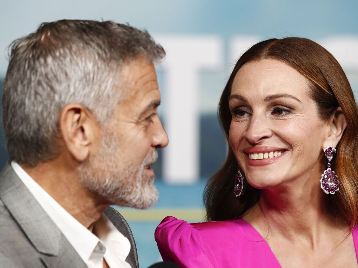 Foto: George Clooney y Julia Roberts. (EFE/Carolina Brehman)