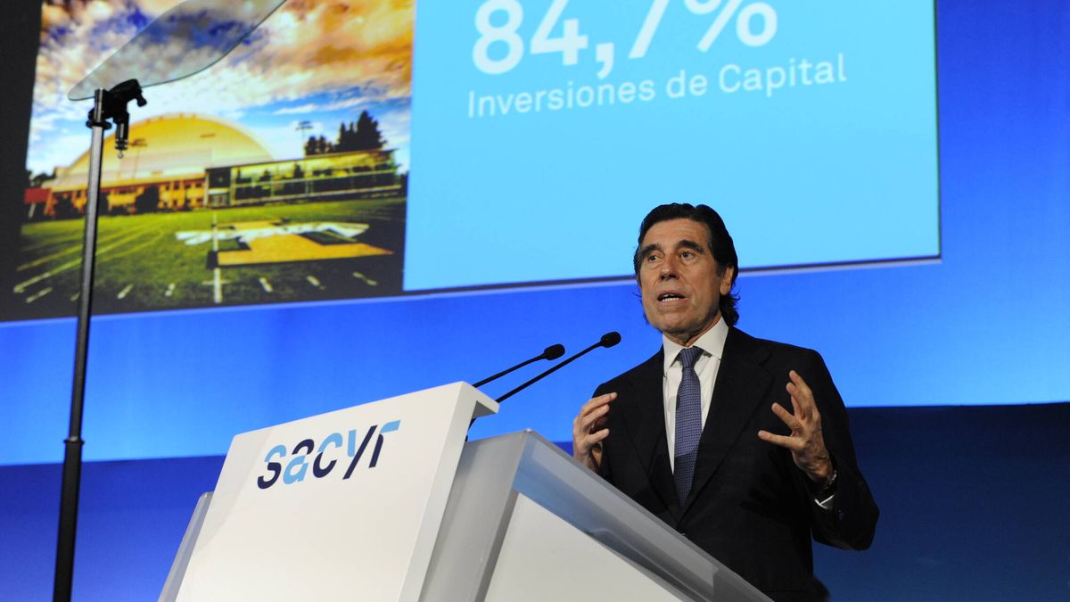 Sacyr gana 20 millones, un 21% menos, tras no incluir extraordinarios por Repsol 