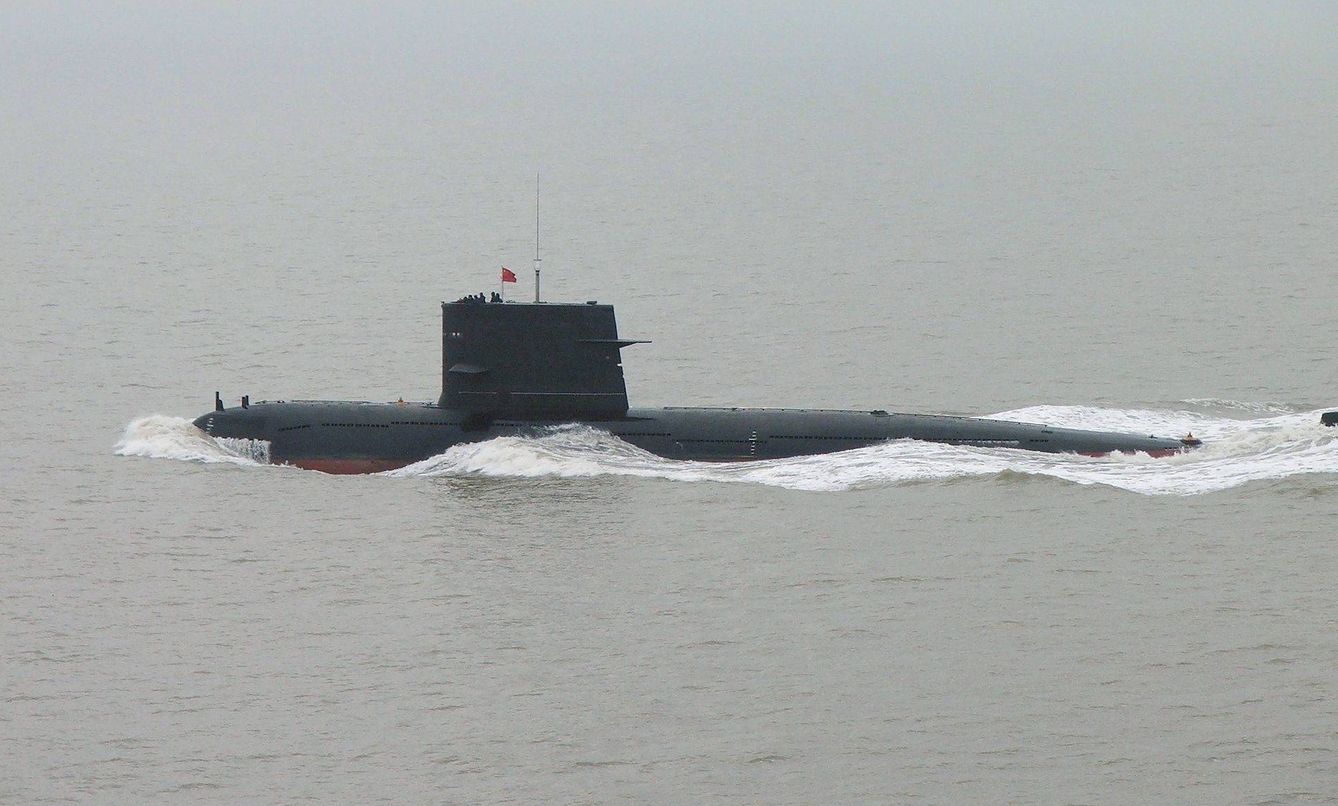 Submarino chino de la Song, Tipo 039. (Foto: Wikimedia Commons)
