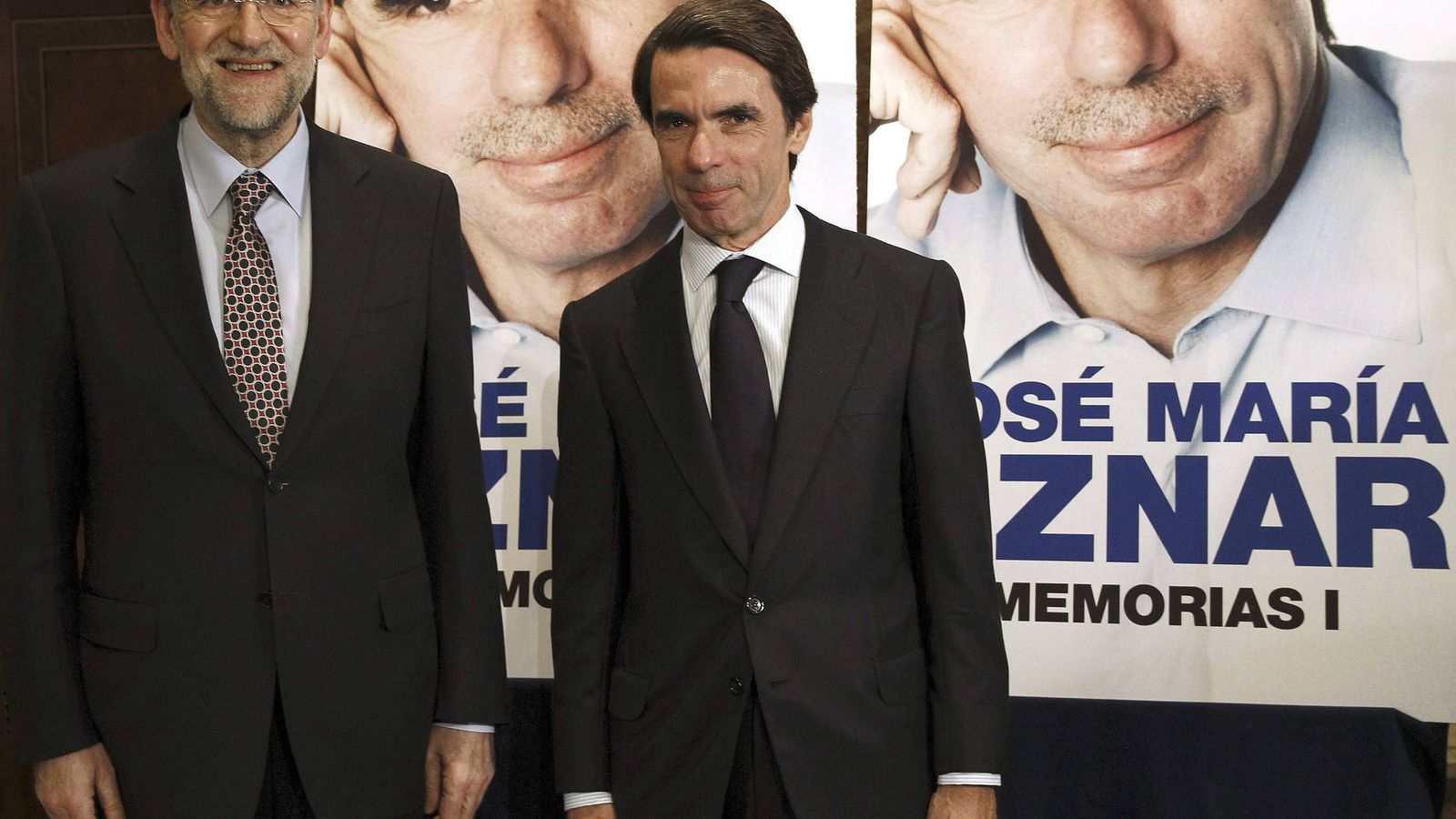 Foto: Aznar presenta sus 'Memorias' en Mdrid en 2012. Foto: J.J.Guillen/EFE