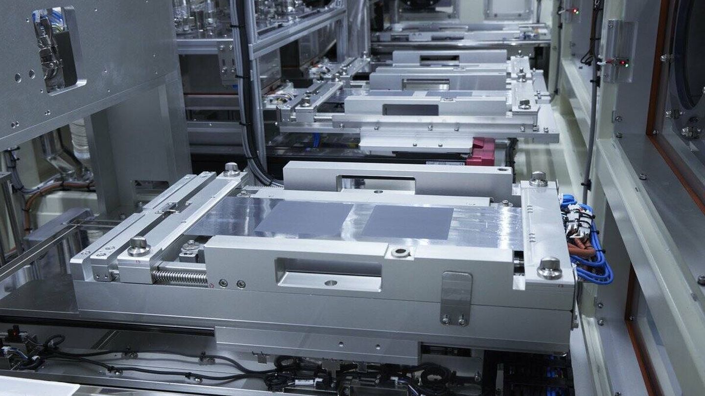 El proceso de fabricación de las baterías de estado sólido de Nissan. (Nissan)