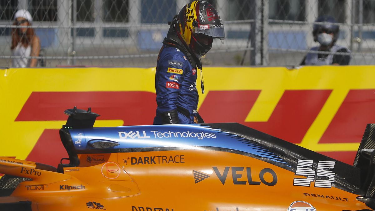 El primer gran error de Carlos Sainz en McLaren: "Fallé al calcular la velocidad"