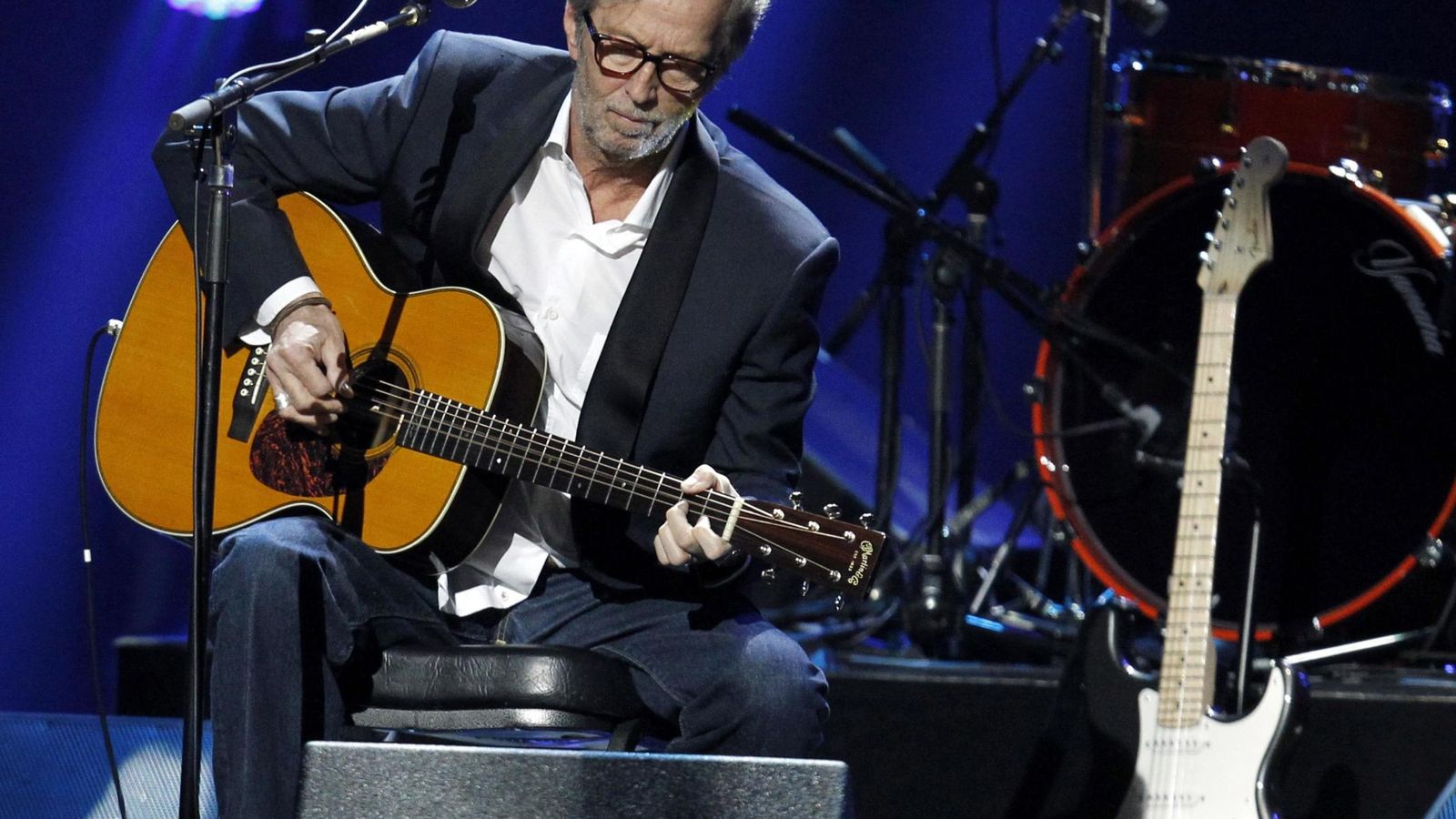 Foto: Eric Clapton en directo en 2012 (Reuters)