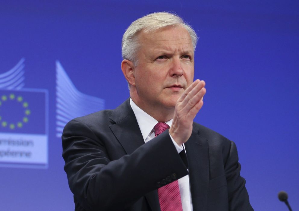 Foto: El vicepresidente de la CE y responsable de Asuntos Económicos y Monetarios, Olli Rehn (EFE)